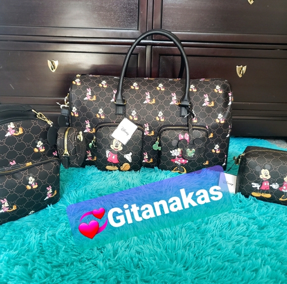 Disney Handbags - 🔥LAST Disney Mickey & Minnie Monogram Bundle